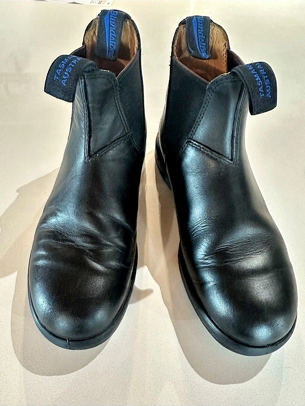 Blundstone Women’s Black Leather Boots aus 4.5, women’s 7.5